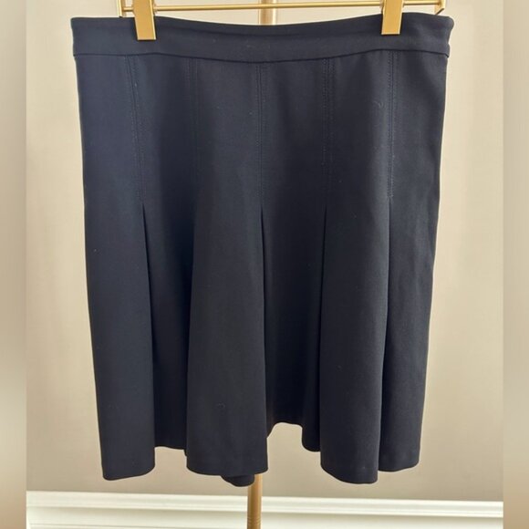 Diane von Furstenberg DVF Gemma Pleated Skirt – Black – Size 4 - Picture 6 of 8